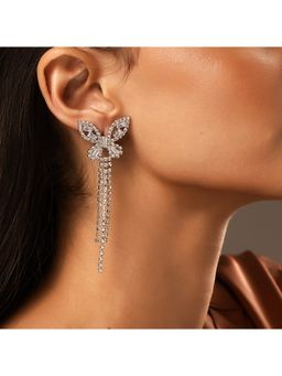 Voylla - Korean Bling Wings of Elegance Earrings