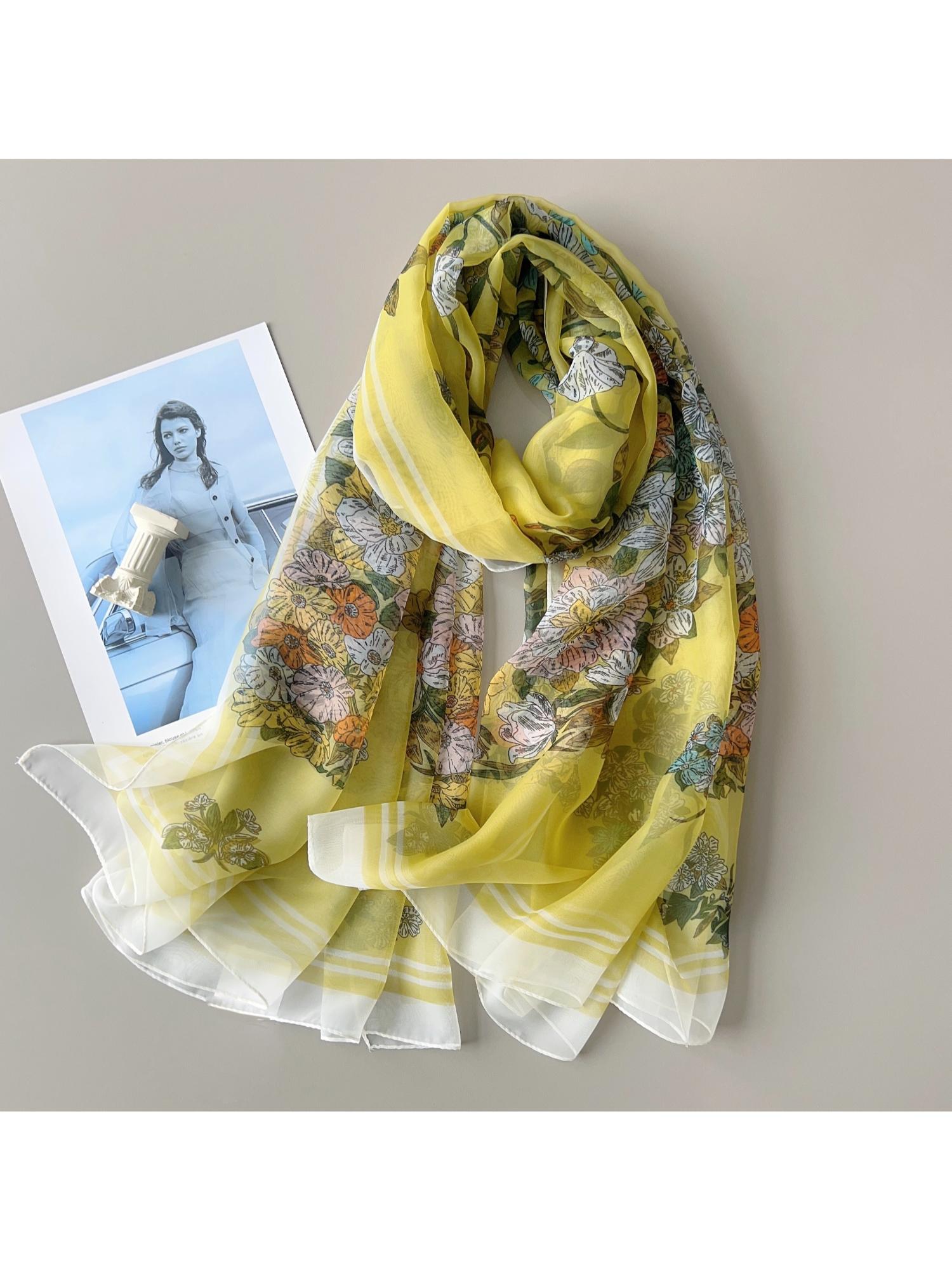 crosskulture Women Printed Scarf - Green-picture-41