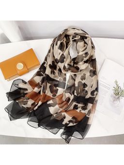 CrossKulture - Women Printed Scarf - Rust