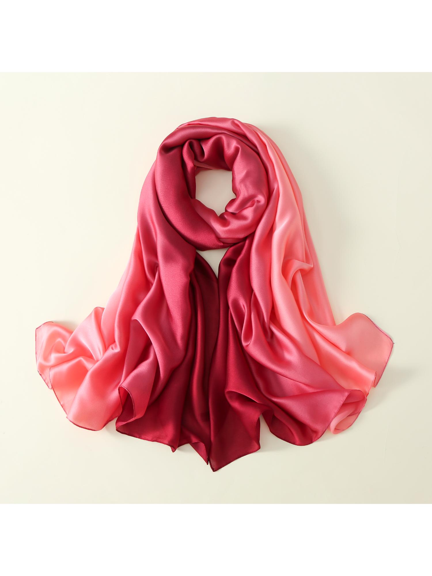 crosskulture Women Satin Scarf - Red-picture-25