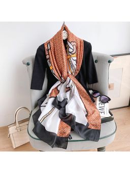 CrossKulture - Women Satin Scarf - Coral