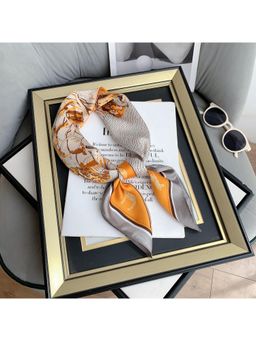 CrossKulture - Women Satin Scarf - Grey