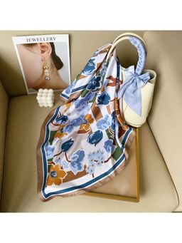 CrossKulture - Women Satin Scarf - Multi-Color