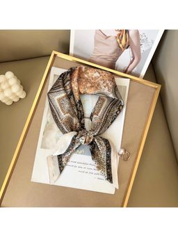 CrossKulture - Women Satin Scarf - Black