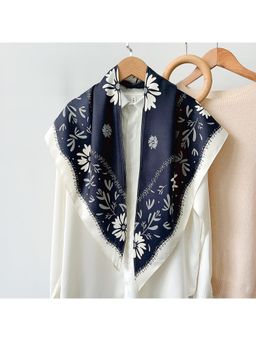 CrossKulture - Womens Floral Print Scarf - Green