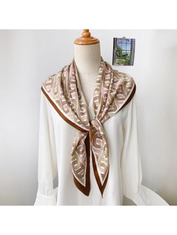 CrossKulture - Womens Floral Print Scarf - Blue