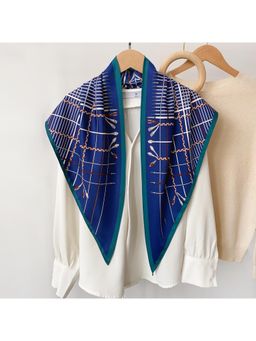 CrossKulture - Womens Floral Print Scarf - White