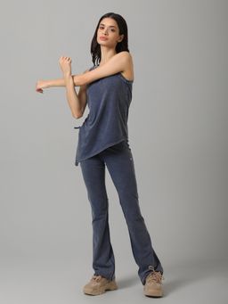 NeceSera - Sculpt Cotton Denim Blue Co-Ord Set