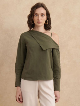 RAREISM - Nimlu Primary Green Regular Top