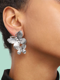 Sohi - Silver Plated Party Designer Stud for Women