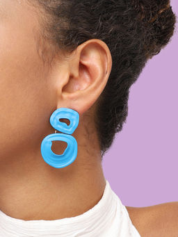 Sohi - Gold Plated Party Designer Drop Earring for Women