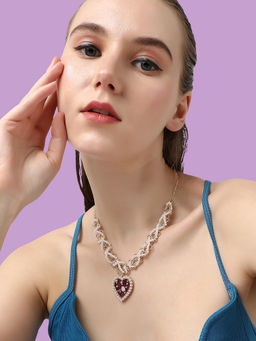 Sohi - Gold Plated Pearls Casual Necklace for Women