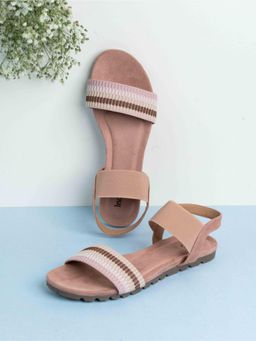 Inc.5 - Womens Peach Casual Solid Sandals