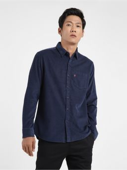 Levi's - Men Navy Blue Slim Fit Shirt