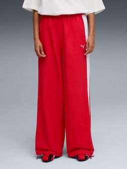 Puma - T7 Family Womens Relaxed Signature Stripes Track Pants