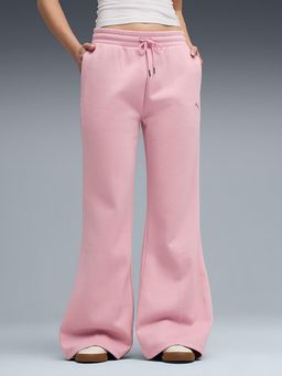Puma - Her Womens Fleece Straight Track Pants