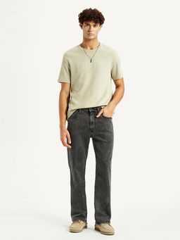 Levi's - Men 527 Grey Slim Bootcut Fit Mid Rise Jeans