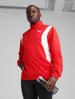 Puma - CROSS THE LINE 3.0 Men Red Running Jacket