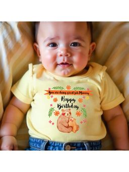 KNITROOT - You Are Doing Great Job Mommy Happy Birthday Theme T-shirt