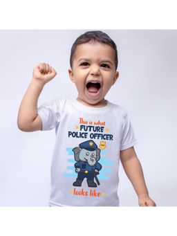 KNITROOT - This Is What Future Police Officer Looks Like Theme T-shirt