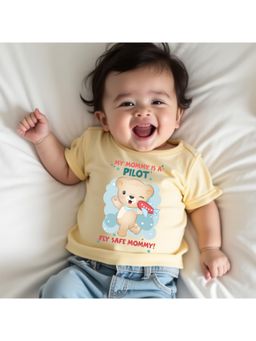 KNITROOT - My Mommy Is A Pilot Fly Safe Mommy! Theme T-shirt