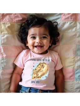 KNITROOT - I Will Grow Upto Be Like You Theme T-shirt