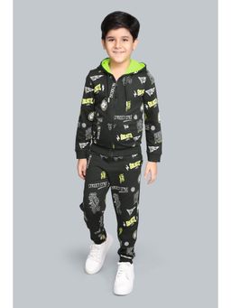 PLUM TREE - Black Pure Cotton Co-ord Set