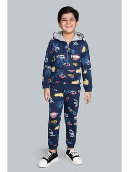 PLUM TREE - Blue Pure Cotton Co-ord Set