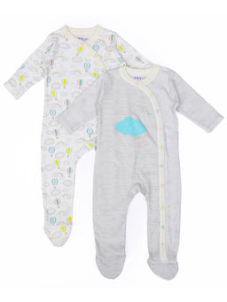 Mi Arcus - Unisex Comfy Knitted Sleep Suit - Arcus (Pack of 2)