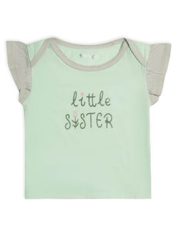 Mi Arcus - Baby Girl Sweet Spring Little Sister Top
