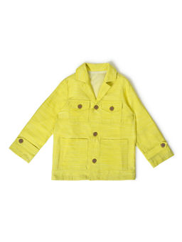 Mi Arcus - Boys Stylish Blazer- Yellow