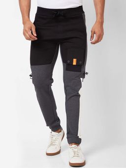 Spykar - Regular Fit Grey Knit Joggers