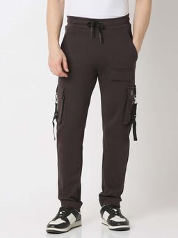 Spykar - Men Grey Straight Fit Cargo