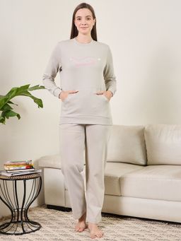 July Nightwear - Melange Track Suit for Women-Jf305