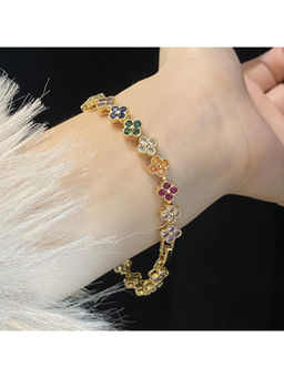 Salty - Multi-Color Stones Western Bracelet
