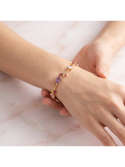 Salty - Multi-Color Stones Western Bracelet