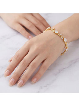 Salty - White Stones Western Bracelet