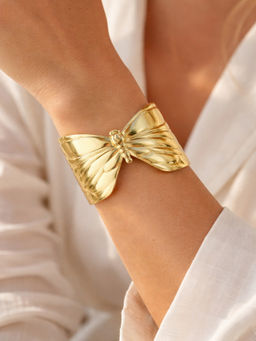 JEWELZ - Gold Statement Western Cuff