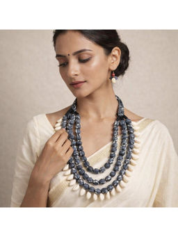Designbox - Multi-Color Stones Traditional Jewellery Set