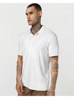Bewakoof - Brilliant White Polo T-Shirt