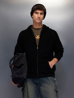 WROGN - Black Acrylic Solid Sweater
