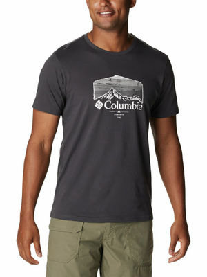 T-shirt Columbia Homme 2XL Vert - Manches Courtes - Parc National Yosemite