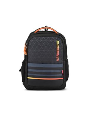Buy Harissons Simplify Geometric Black Medium Backpack Online