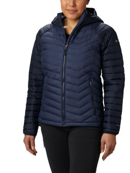 Columbia - Womens Navy Omni-Heat Reflective Powder Lite Jacket