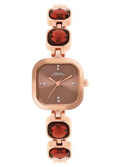 French Connection - Women Brown Dial Analog Watch - FCN0106BRGM (M)
