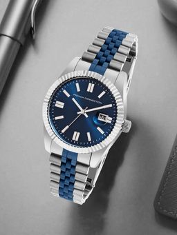 French Connection - Men Blue Dial Analog Watch - FCP41USM (M)