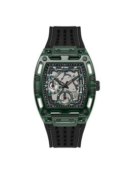 Guess - Men Phoenix Black Dial Analog Watch - GW0499G7 (L)