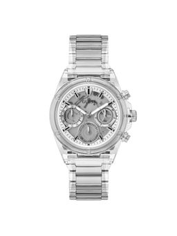 Guess - Women Athena White Dial Analog Watch - GW0650L1 (M)