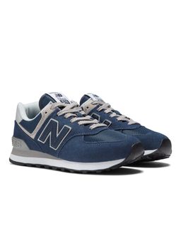 New Balance - Womens 574 Encamp Navy Sneakers