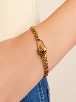 ELRA - Women Green Stones Bracelet